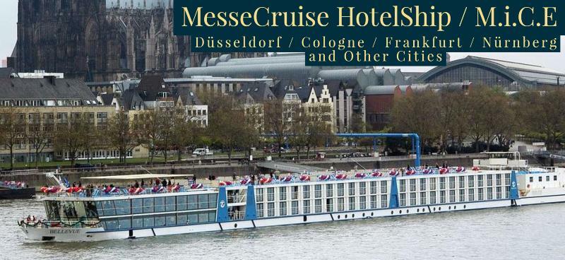 Messecruise Business Hotelship Cologne Koln Eksteriør billede